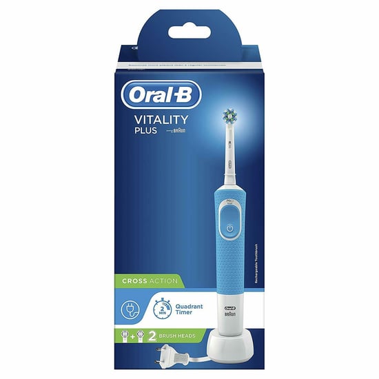 Oral-B Vitality Plus Cross Action Electric Toothbrush With 1 Handle & 2 Head - Image 2