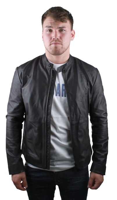 Emporio Armani W1B50P W1P52 0479 Leather Jacket