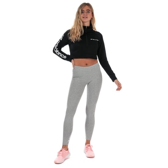 Women's New Balance Optiks Cropped Jacket in Black - Image 3