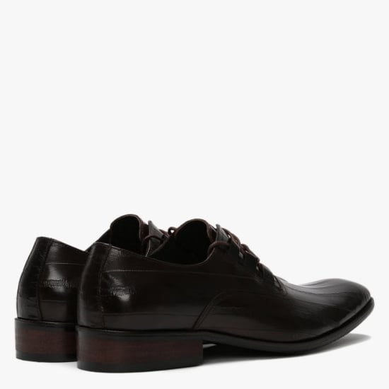 Daniel Xenoblast Leather Loop Lace Up Shoes