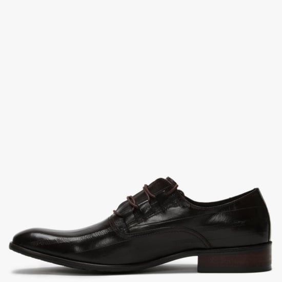Daniel Xenoblast Leather Loop Lace Up Shoes