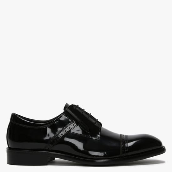 Daniel Xlol Patent Leather Lace Up Brogues