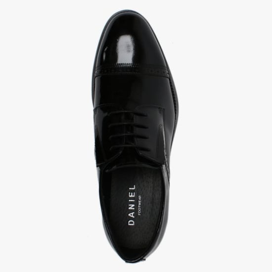 Daniel Xlol Patent Leather Lace Up Brogues
