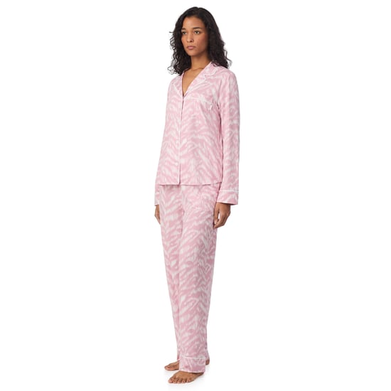 DKNY Long Sleeve Pyjama Set Pink Print - Image 3