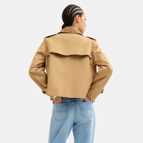 Short Trench with Signature Collar - Image 3