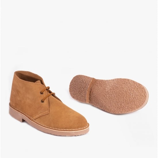 Roamers M467BS Unisex Desert Boots Sand - Image 4