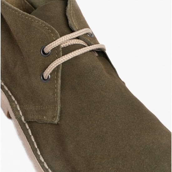 Roamers M400ES Mens Desert Boots Khaki - Image 5
