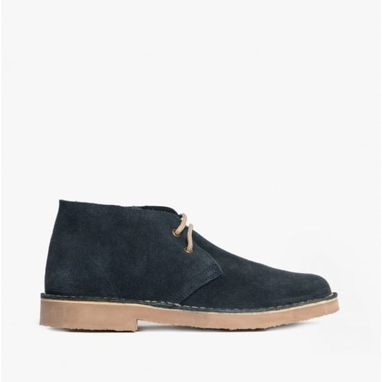 Roamers M400CS Mens Desert Boots Navy Blue - Image 1