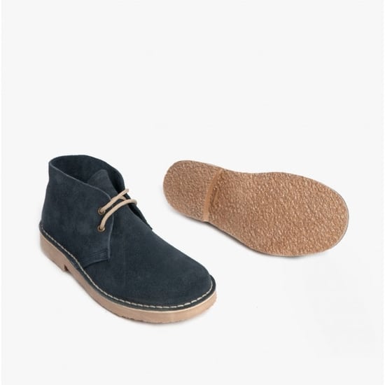 Roamers M400CS Mens Desert Boots Navy Blue - Image 4