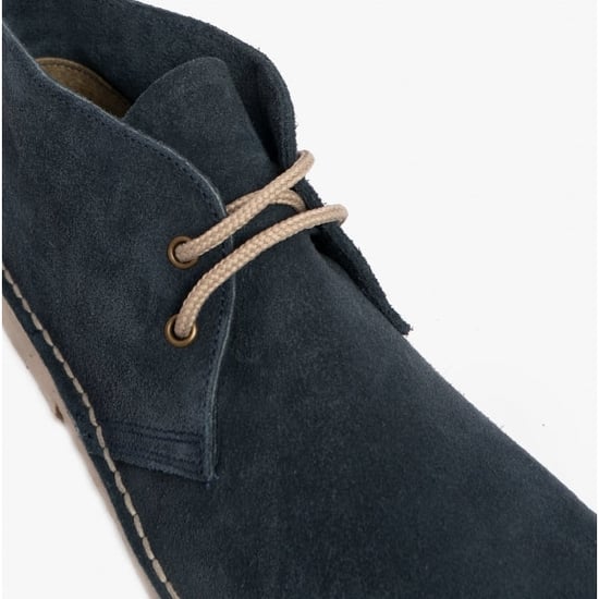 Roamers M400CS Mens Desert Boots Navy Blue - Image 5