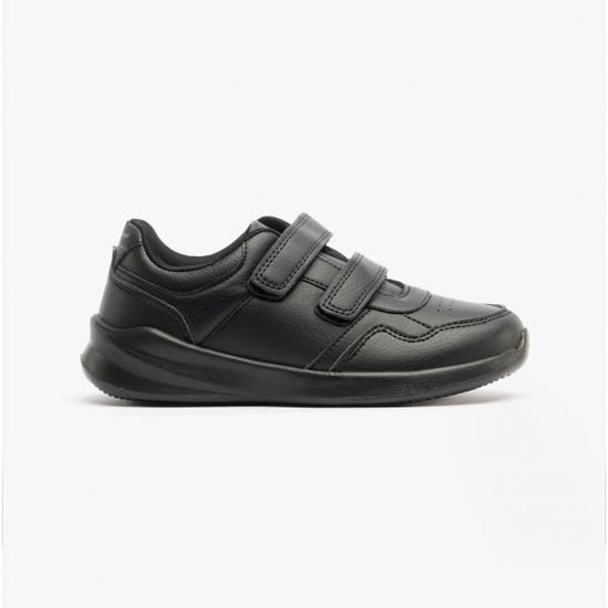 MARLING EASY SNR Unisex Kids Leather School Shoes Black - Image 4