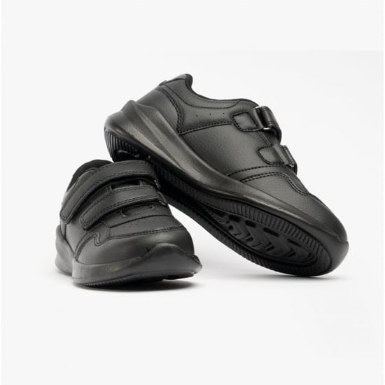 MARLING EASY SNR Unisex Kids Leather School Shoes Black - Image 1