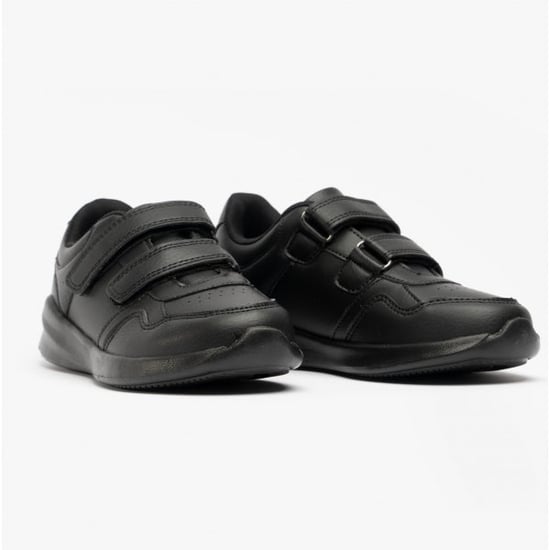 MARLING EASY SNR Unisex Kids Leather School Shoes Black - Image 2