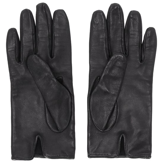 Bottega Veneta Intrecciato Gloves in Black Leather - Image 6