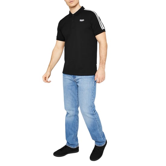Lonsdale Mens Short Sleeve Polo Shirt - Image 2
