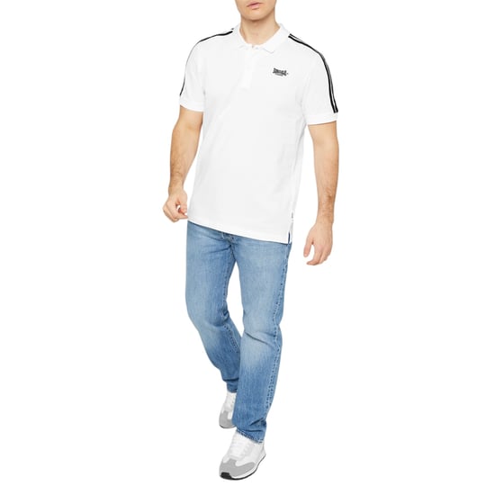 Lonsdale Mens Short Sleeve Polo Shirt - Image 2
