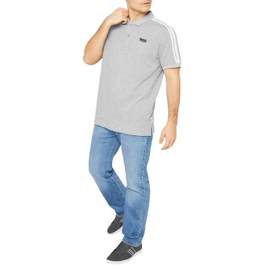 Lonsdale Mens Short Sleeve Polo Shirt - Image 2