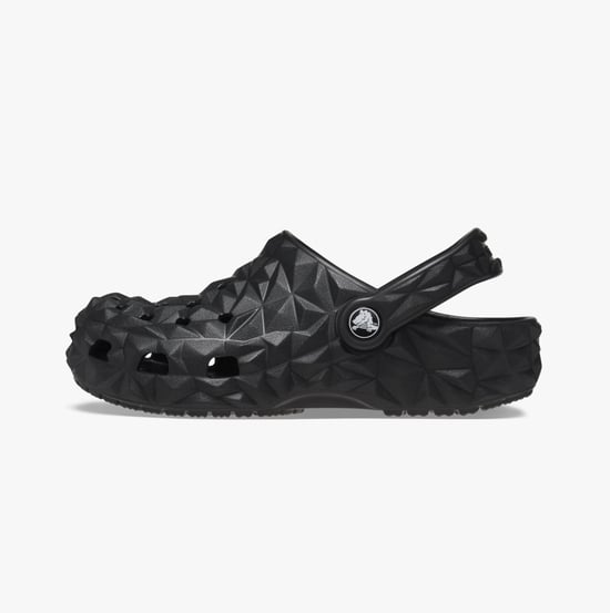 209572-001 CLASSIC GEOMETRIC Kids Clogs Black - Image 6