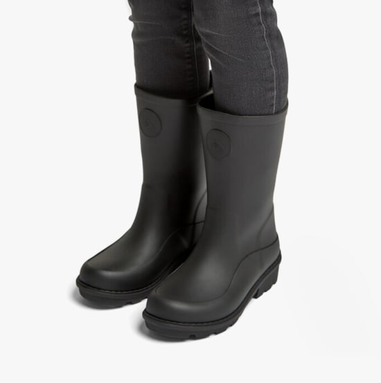 FitFlop WONDERWELLY Kids Rain Boots Black - Image 3