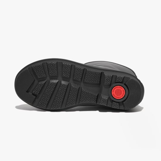 FitFlop WONDERWELLY Kids Rain Boots Black - Image 4