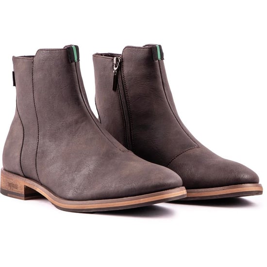 V.gan Vegan Mustard Inside Zip Boots - Image 2