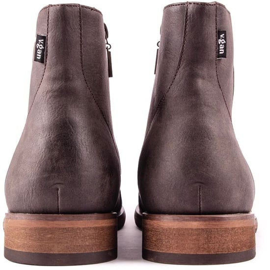 V.gan Vegan Mustard Inside Zip Boots - Image 3