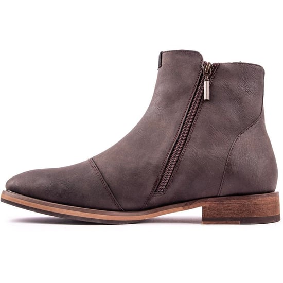 V.gan Vegan Mustard Inside Zip Boots - Image 4