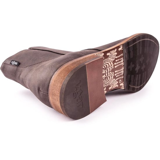 V.gan Vegan Mustard Inside Zip Boots - Image 5
