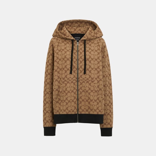 All Over Signature Zip Hoodie - Image 1
