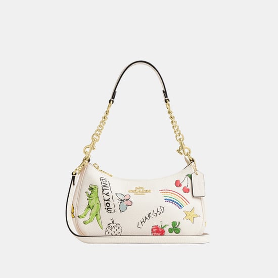 Teri Shoulder Bag in Sketch Print - Image 1