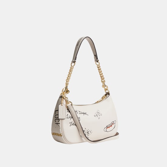 Teri Shoulder Bag in Sketch Print - Image 2