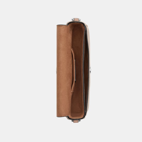 Hailey Flap Bag in Maxi Signature Canvas - Image 3