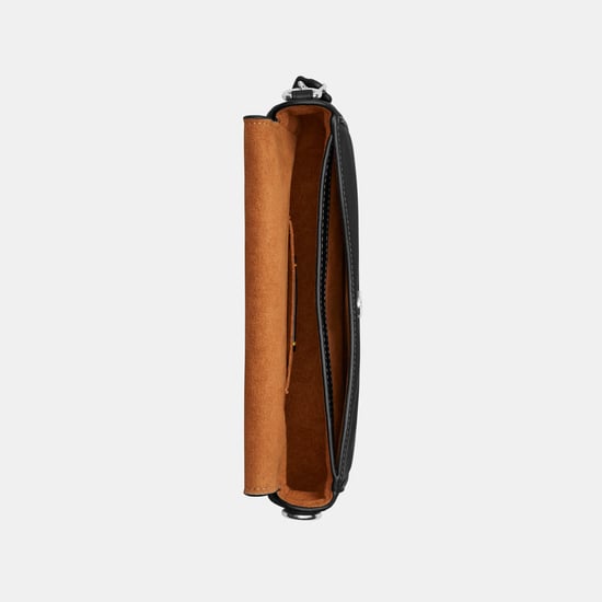 Hailey Flap Bag in Pebbled Leather - Image 3