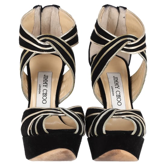Jimmy Choo Koko Platform Sandals in Black Suede - Image 3