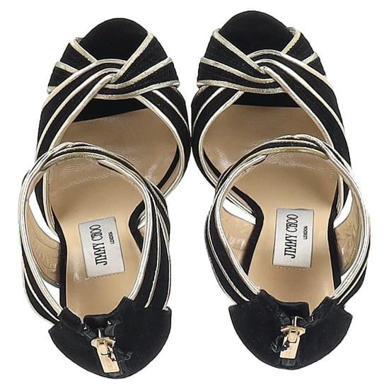 Jimmy Choo Koko Platform Sandals in Black Suede - Image 4
