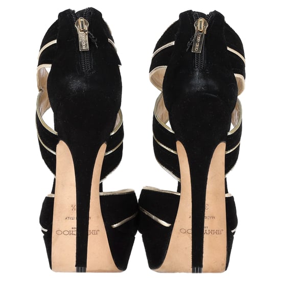 Jimmy Choo Koko Platform Sandals in Black Suede - Image 6