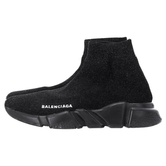 Balenciaga Speed Trainer Schoenen in Zwarte Polyester - Image 2