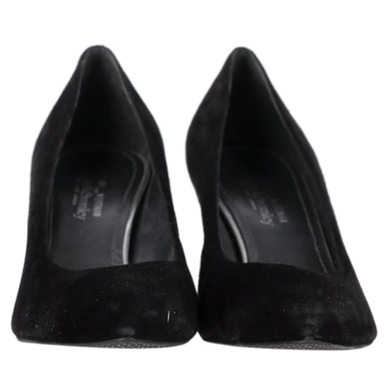 Stuart Weitzman x Russell & Bromley Pumps in Black Suede - Image 2