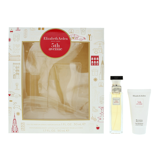 Elizabeth Arden 5th Avenue Eau De Parfum 30ml + Body Lotion 50ml Gift Set - Image 1