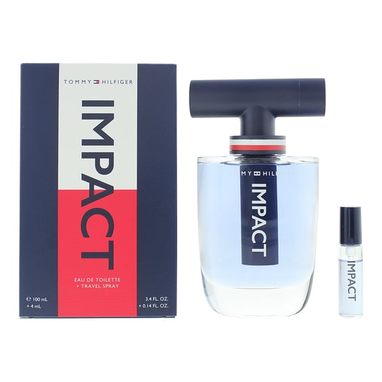 Tommy Hilfiger Impact Eau de Toilette 100ml & 4 ml Reisspray - Image 1