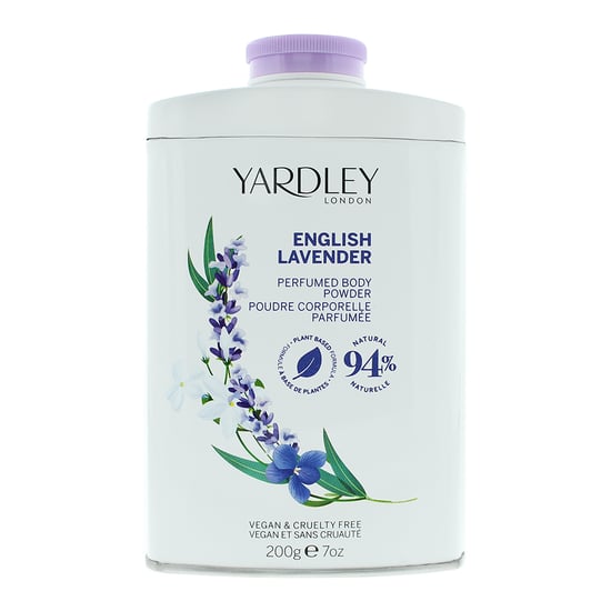 Yardley English Lavender Perfumed Body Powder 200g - Image 1
