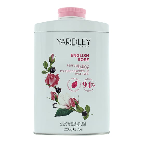 Yardley English Rose Perfumed Body Powder 200g - Image 1
