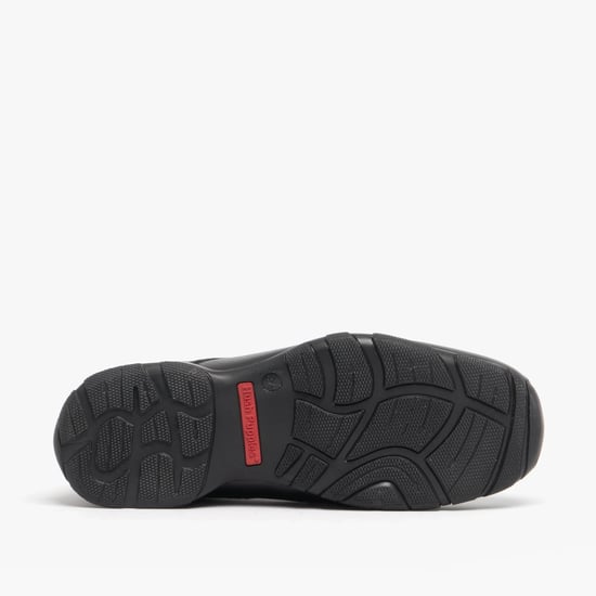 VINCENTE Boys Leather Derby School Shoes Black - Image 3