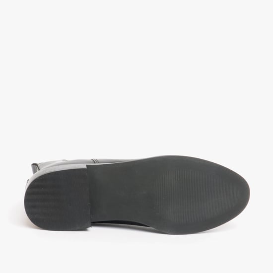Shuperb PIPPA Womens Leather Chelsea Boots Black - Image 5