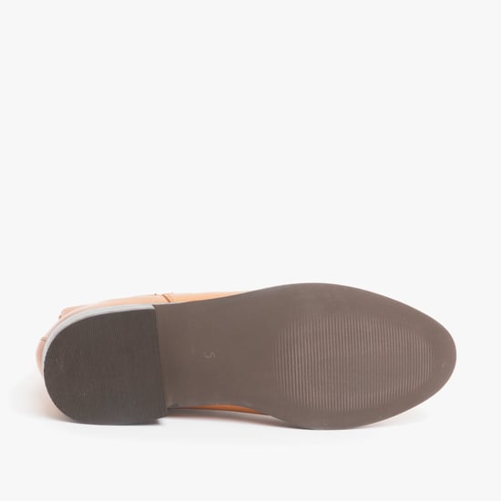 Shuperb PIPPA Womens Leather Chelsea Boots Tan - Image 5
