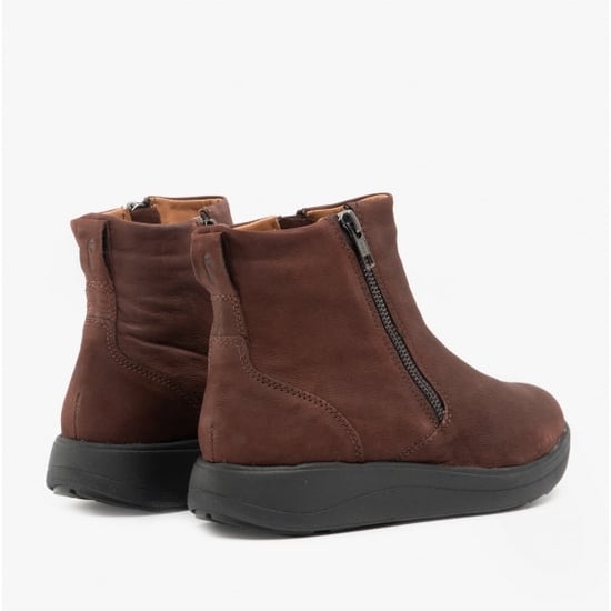 Strive BAMFORD II Womens Leather Ankle Boots Moro Brown - Image 5