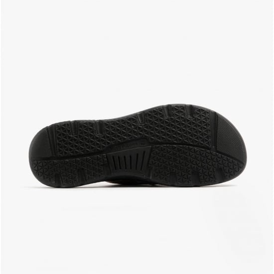 Hush Puppies CARSON Heren Leren Muismat Slippers Olijf - Image 3
