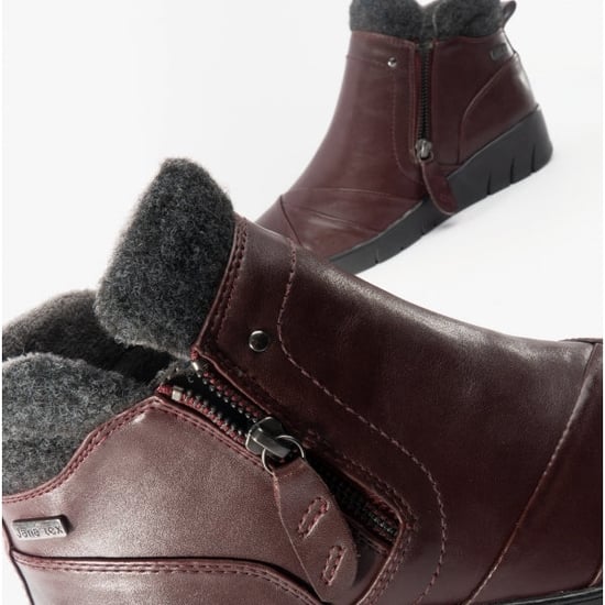 Jana 26461-29-540 Womens Boots Merlot - Image 5