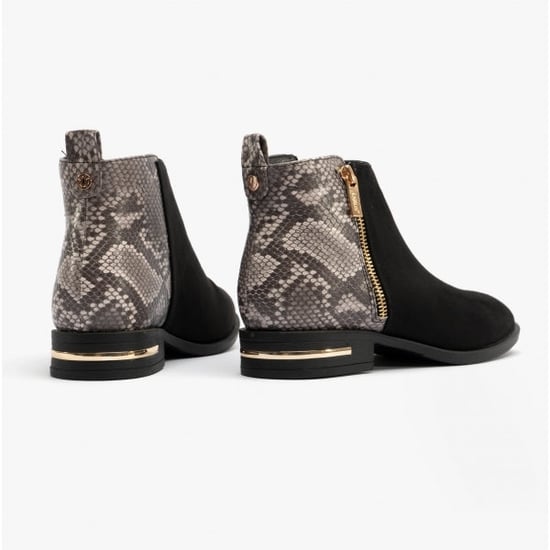 Lotus ANNEKA Womens Boots Black/Snake - Image 3