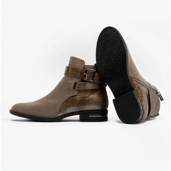 Lotus LAUREL Womens Boots Taupe/Croc - Image 4